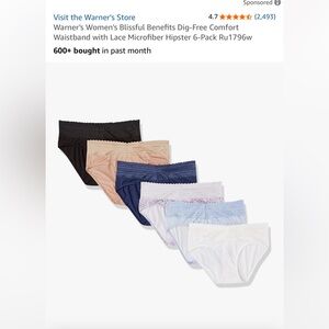 Lot Women's Lace Trim Panties